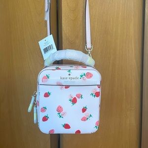Kate Spade Vanity Crossbody Daisy Wild Strawberries